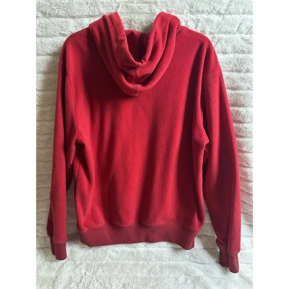 Gap Hoodie Men's XL Red Fleece Super Soft - Picture 2 of 6
